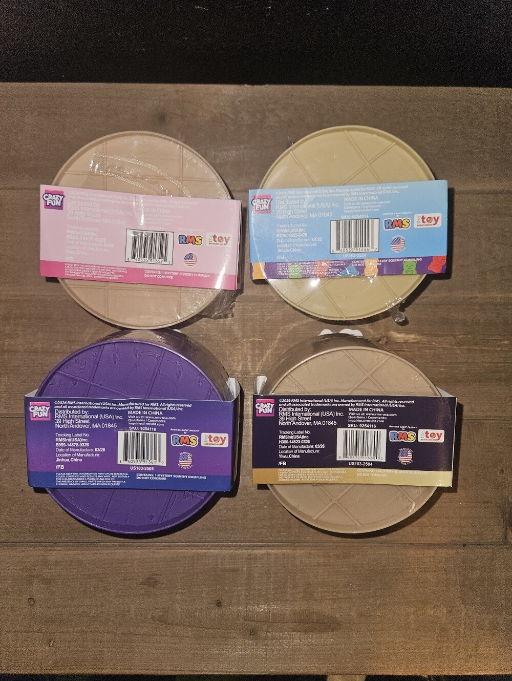 RRMS Mystery Dumplings Bundle β Set of 4 Different Editionsπ₯β¨ - Picture 2 of 2